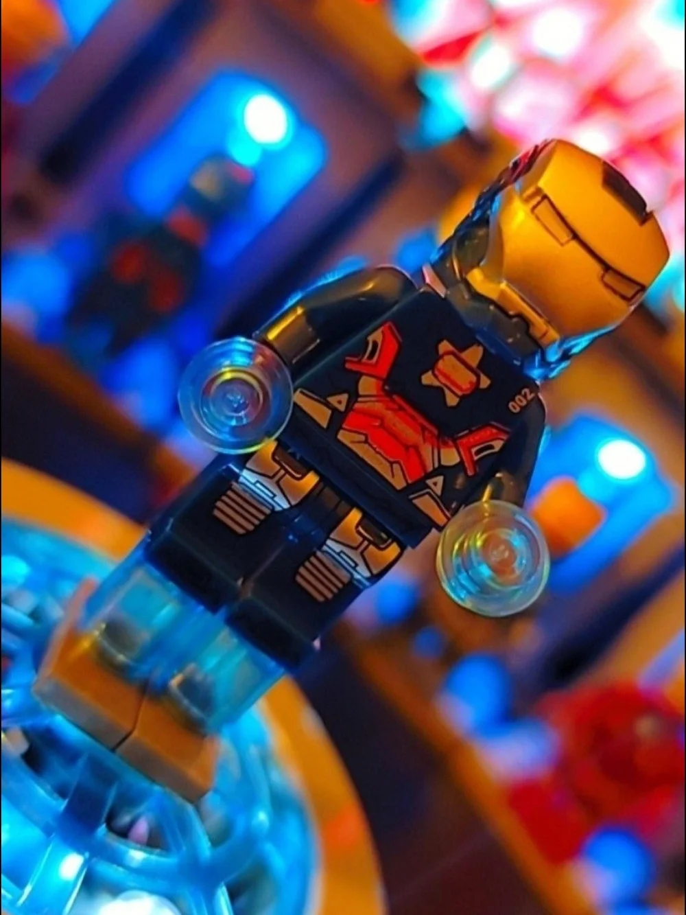 Ironman Minifigure Lego Compatible